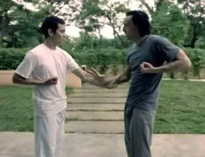 Nicolas Cage beoefent Wing Chun